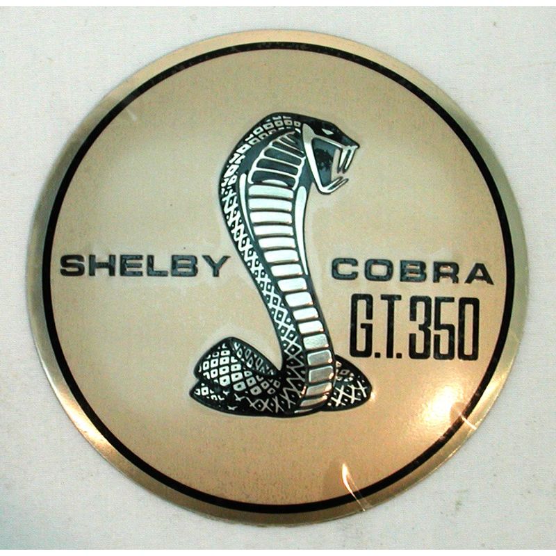 Pop Off Gas Cap Emblem 67 Shelby Cobra GT350 John's Mustang Parts