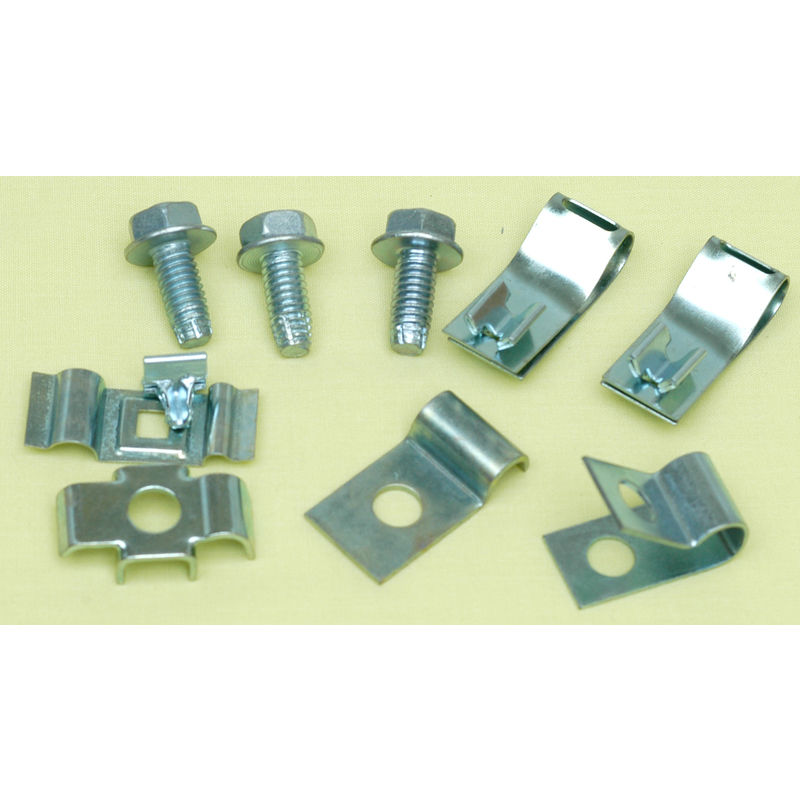 19651966 Mustang Fuel & Brake Line Clip Set, 10 pcs