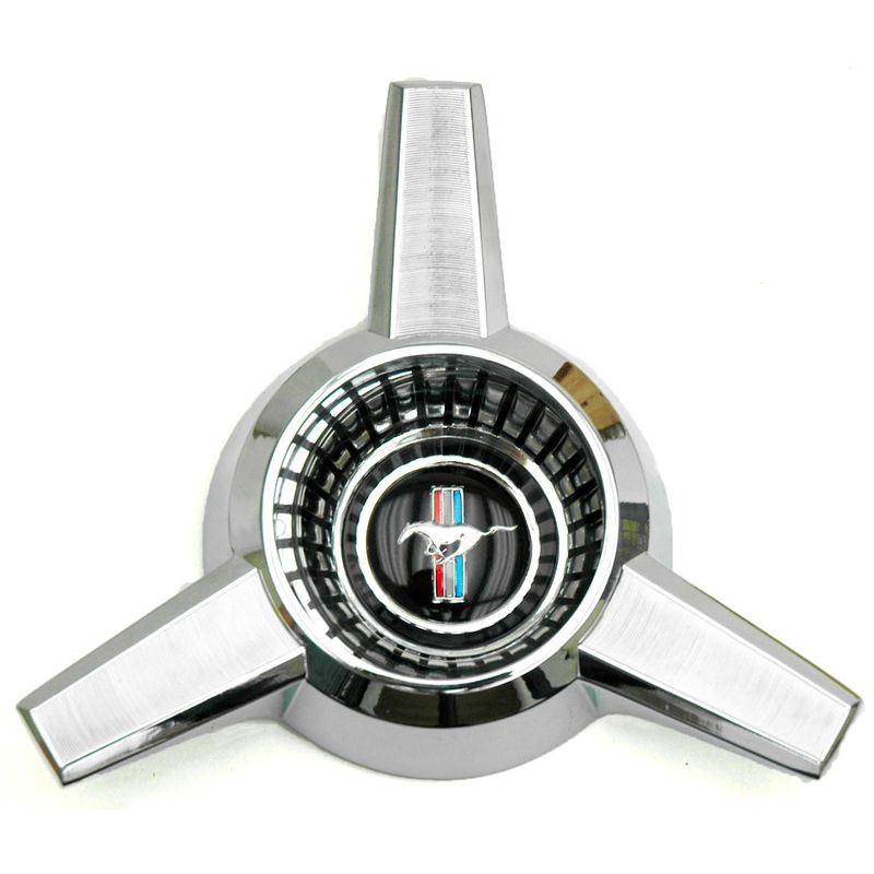 1966 Mustang Wheel Cover Spinner, Fits Standard Hub Cap, Metal