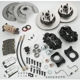 Front Drum To Disc Brake Conv Kit - 64-66 8 cyl w/dual M/C