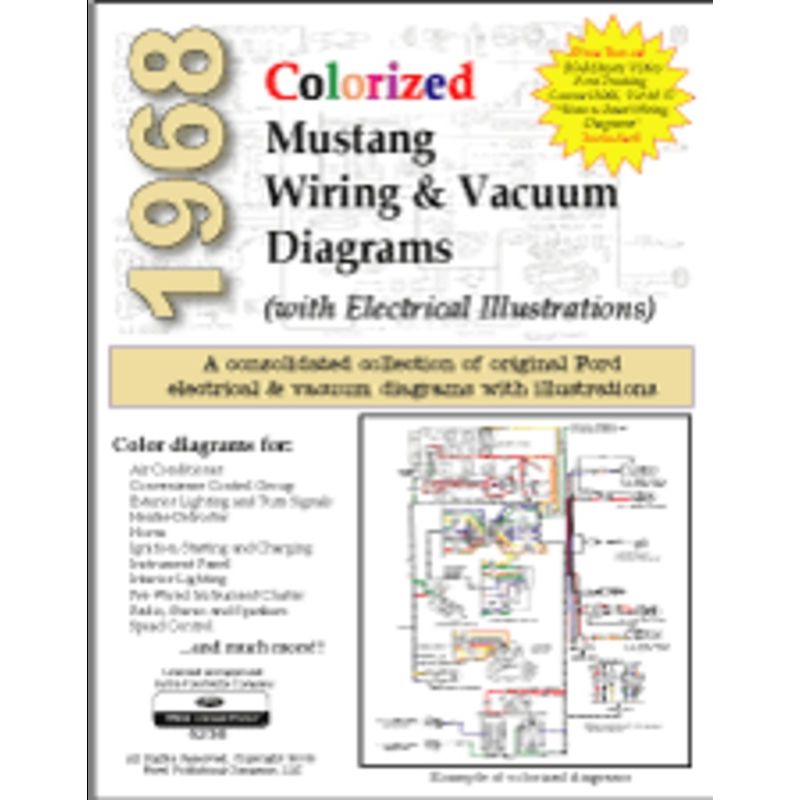 1968 Mustang Wiring U0026 Vacuum Diagram Cdrom