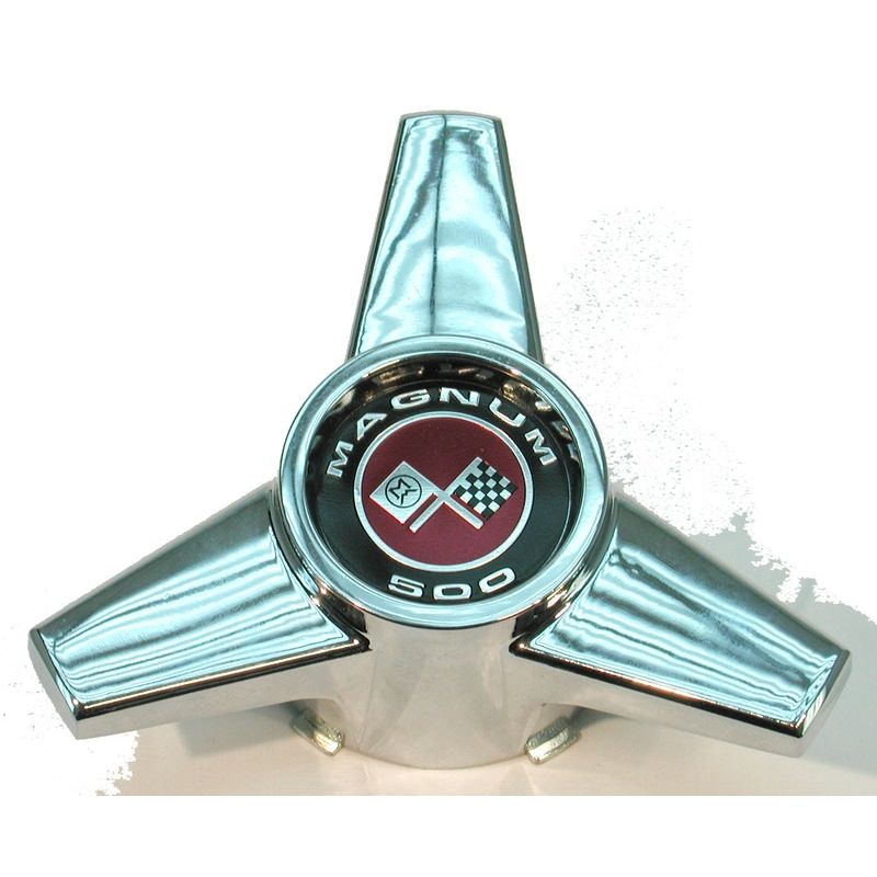 Magnum 500 Spinner Center Cap Set 6973 Mustang 4 pcs John's