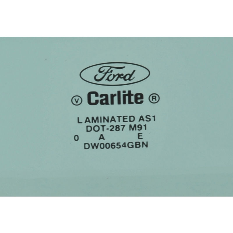 19651968 Mustang Windshield, Tinted, Ford Carlite