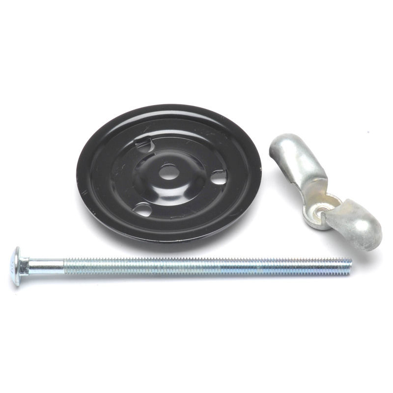 19641965 Mustang Spare Tire Hold Down Kit, carriage type bolt